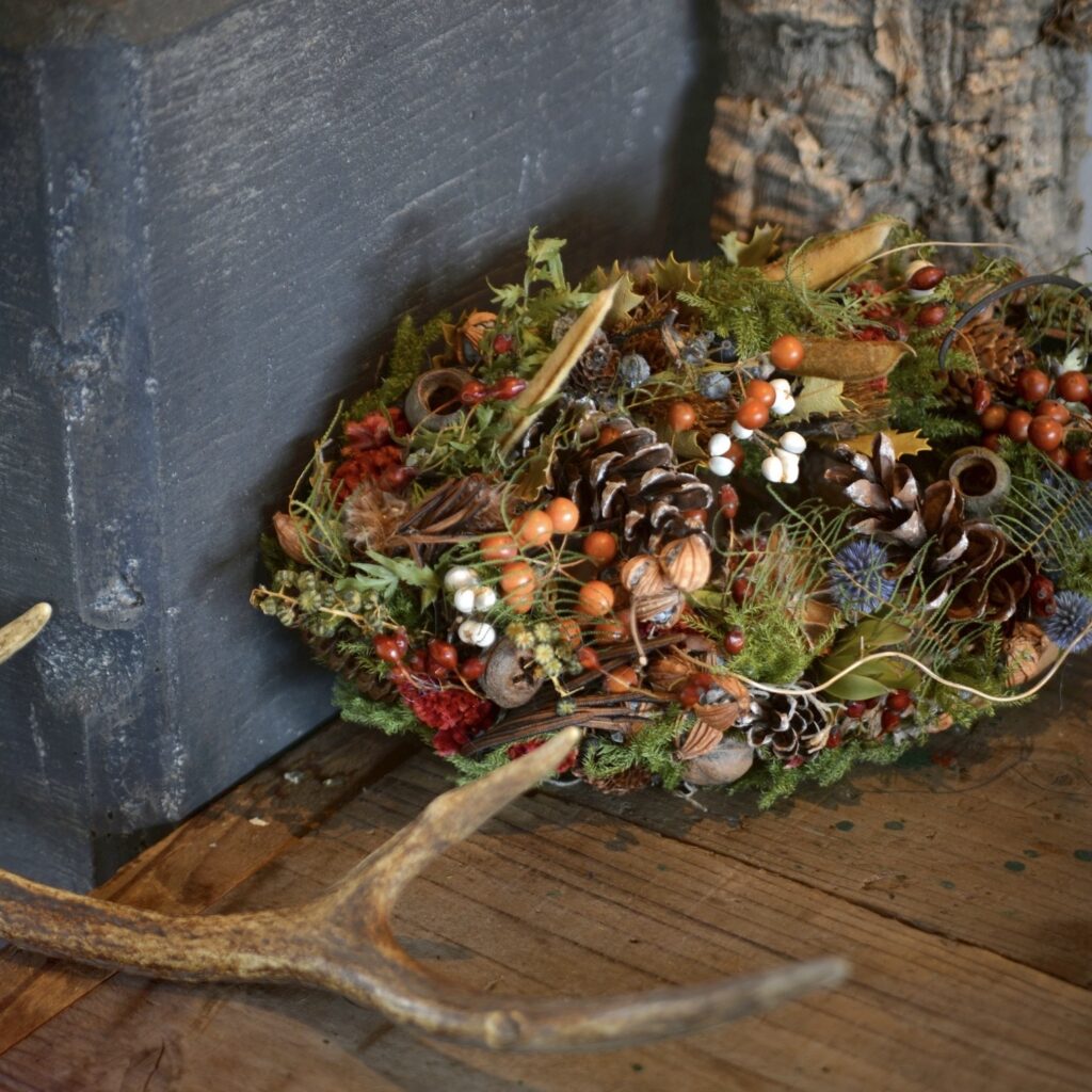 【予約制】🍎🍒赤い実の花かざり講座🎄