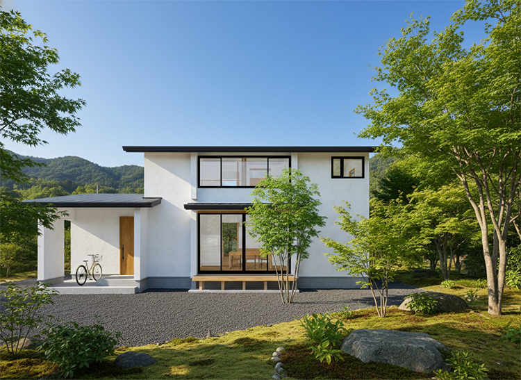 将来は平屋暮らしできる2階建て～長く安心して住み繋ぐ高機能パッシブハウス～