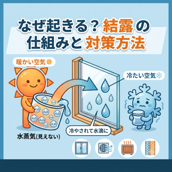 夏なのに結露？？部屋に水滴ができる原因・4つの種類とプロの対策