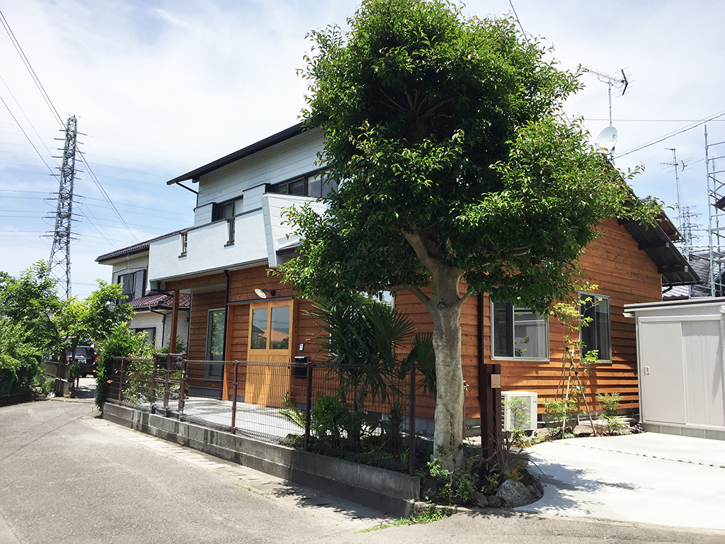 エクステリア 中古住宅を購入してリノベーション お庭も綺麗に 富士市 三島市 沼津市で新築 注文住宅のことならエコフィールド